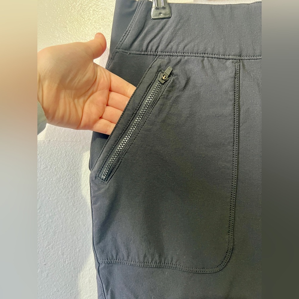 Duluth Trading Black Flexpedition Pull-On Skinny Pants - Size 8 (30") - Picture 6 of 13